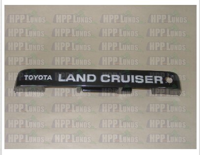 Number Plate Light Cover For Toyota Landcruiser FZJ80-4.5L 1FZFE Prl 08/92-01/98