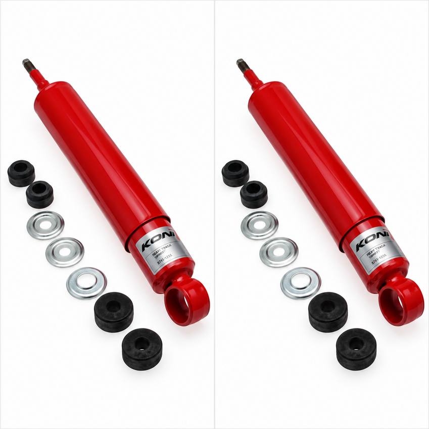 2xKoni Heavy Track Rear Shock Absorber For Toyota Landcruiser 4.0L/4.5L/4.2L I6