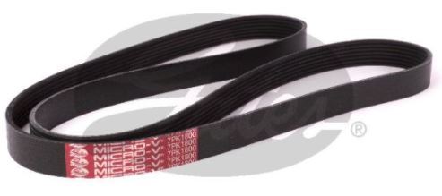 Gates Micro V-Ribbed Belt For Land Rover Discovery 2.5L Td5 L318 Diesel