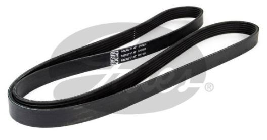 Gates Micro V-Ribbed Belt For Renault Trafic 1.9 dCi (FL0C) Diesel-8552-3206