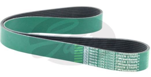 Gates Fleetrunner Micro V-Ribbed Belt For Volvo FM12 D12C340 12.1L Diesel