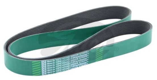 Gates Fleetrunner Micro-V-Ribbed Belt For Volvo FMX II 540 12.8L Diesel