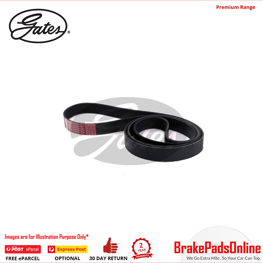 8PK2270 V-Ribbed AT Belt for JEEP Cherokee XJ78 ENC 2.5L TDi Diesel 4Cyl 4WD