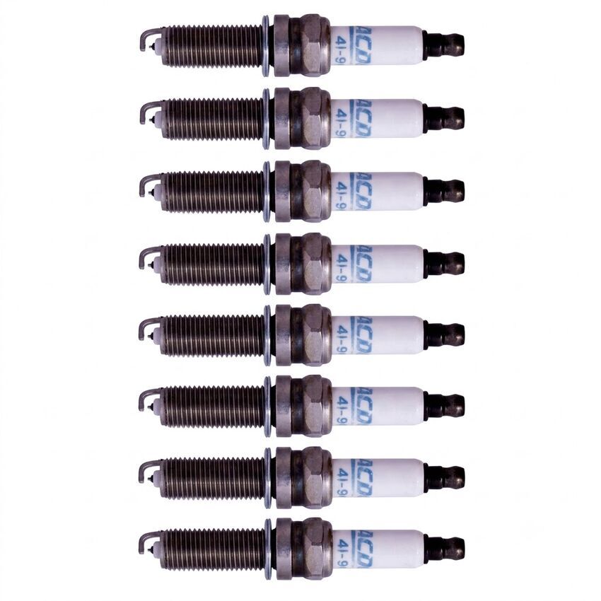 8X AcDelco Double-Platinum Finewire Spark Plug For Mercedes Benz 5.5L Petrol V8