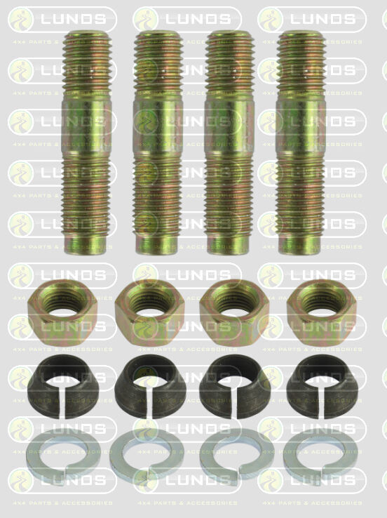 Axle Shaft Flange Stud Bolt Kit For Toyota Hilux LN65-2L 2.4L 08/1983-08/88