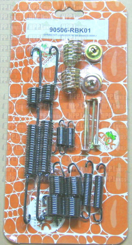 Brake SPRING KIT REAR For TOYOTA LANDCRUISER - 90506-RBK01NG