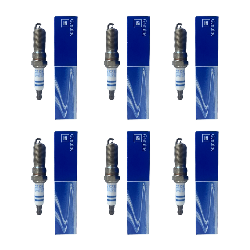 Set of 6 Genuine Spark plugs For Holden - 92220447