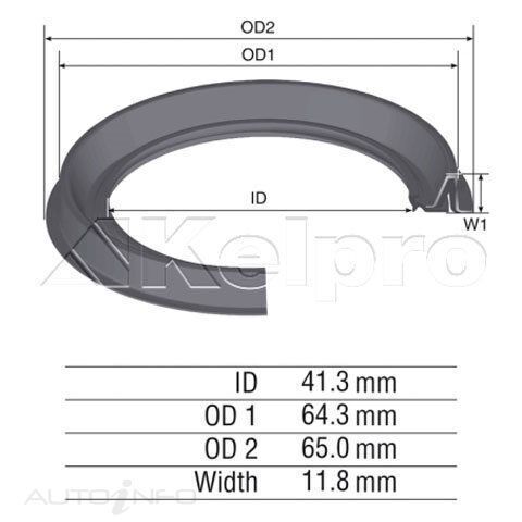 97119 Oil Seal for TOYOTA CELICA RA23 RA28 RA40 RA60 TA22 - DIFFERENTIAL PINION REAR