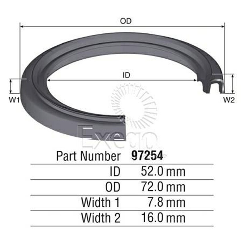 Kelpro Front Inner Hub Seal Front Outer For Subaru Brumby AS 1.8L Petrol EA81