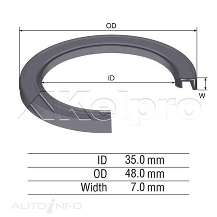 97770 Oil Seal for HYUNDAI EXCEL X1 X2 X3 - AXLE / DRIVE SHAFT - FRONT INNER