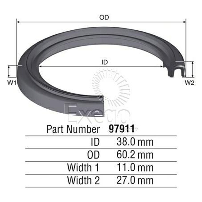 Kelpro Oil Seal For Holden One Tonner VY 5.7L Petrol V8 LS1, 16V