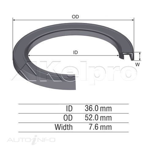 98151 Oil Seal for TOYOTA TARAGO TCR20R TCR21R YR31 - DIFFERENTIAL PINION FRONT
