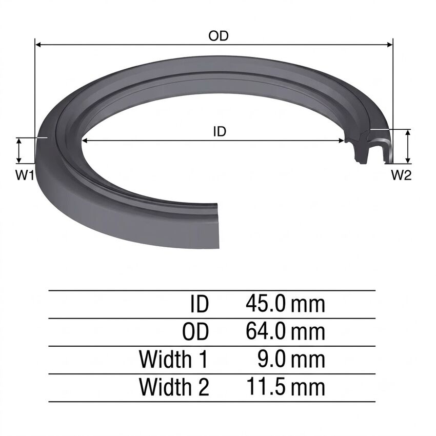 Oil Seal For Holden Frontera MX - Transfer Case Front Output -98299 