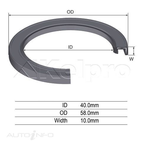 Kelpro Oil Seal For CITROEN BERLINGO/PEUGEOT/SAAB