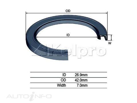 98532 Oil Seal for HOLDEN JACKAROO UBS25 UBS26 UBS69 UBS73 - TRANSFER CASE REAR OUTPUT