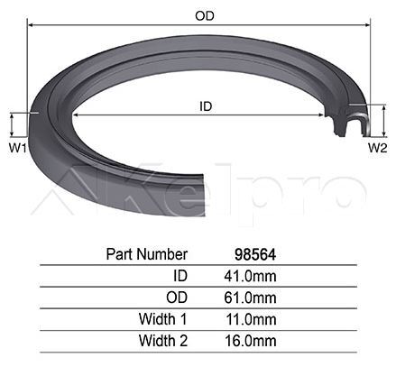 Kelpro Oil Seal For Mitsubishi Outlander ZE 2.4L 4G64 S4 -98564