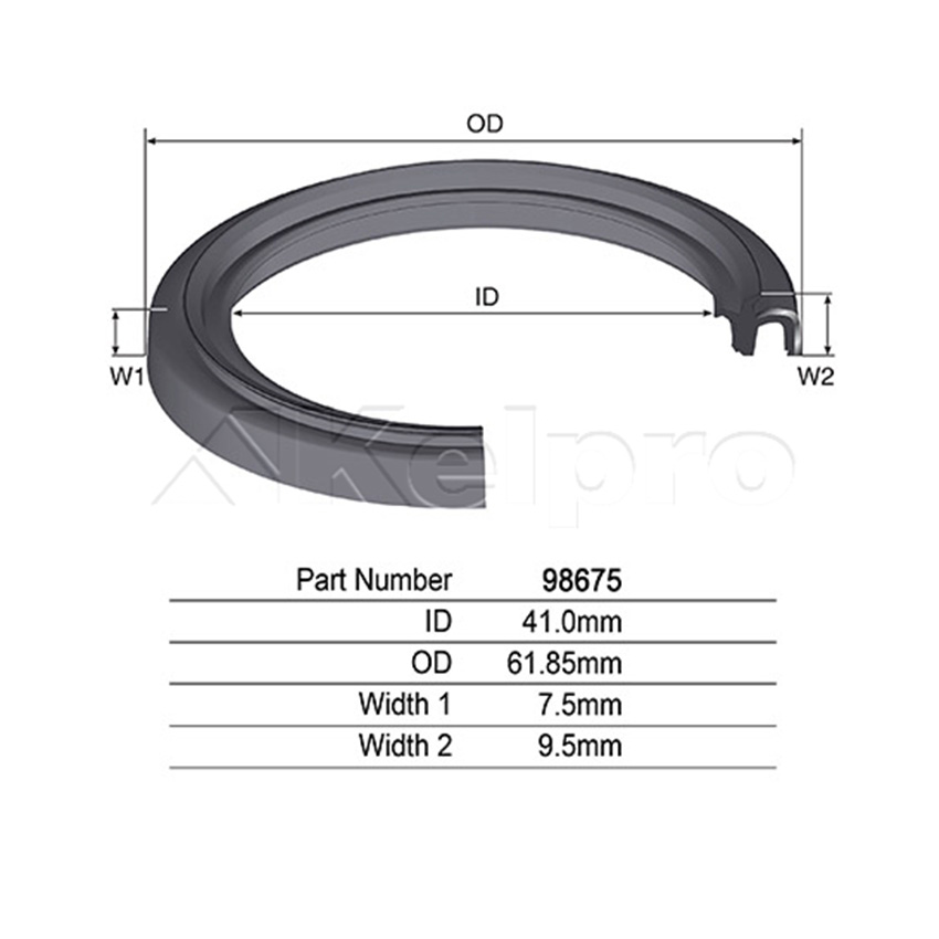 98675 Oil Seal for MAZDA BT-50 B3000 UN - TRANSMISSION/GEARBOX FRONT INPUT