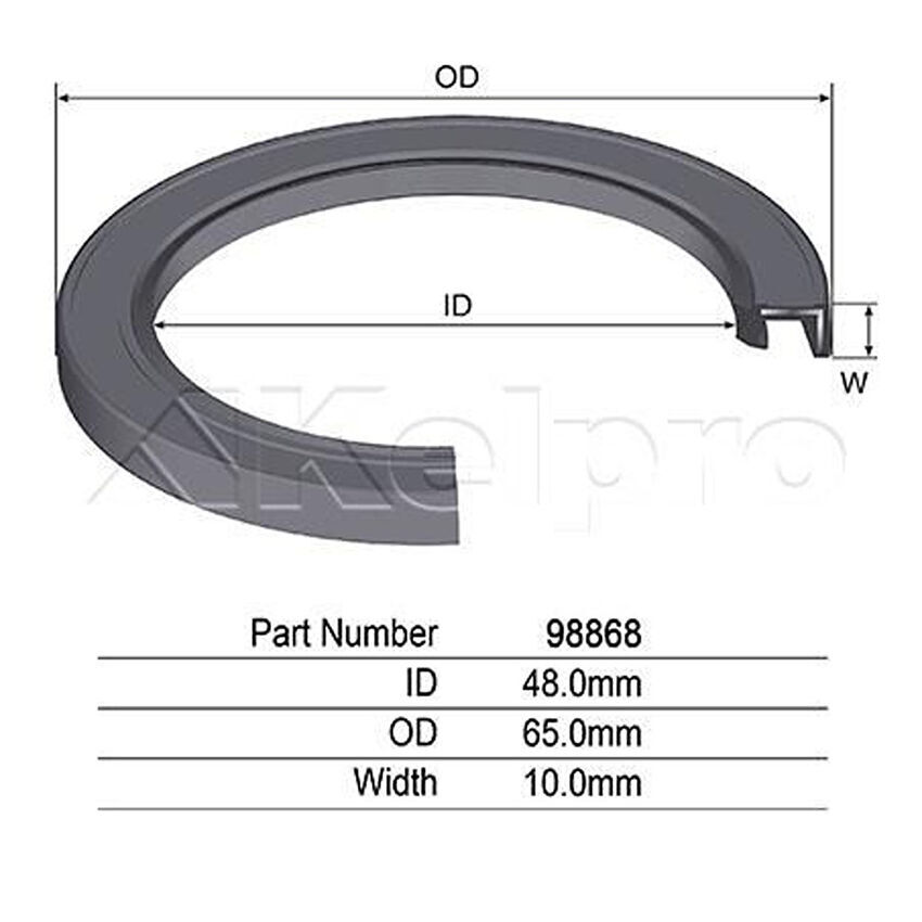 Kelpro Oil Seal Front For BMW Z4 E85 2.5L/3.0L Petrol M54, B25, (256S5), 24V