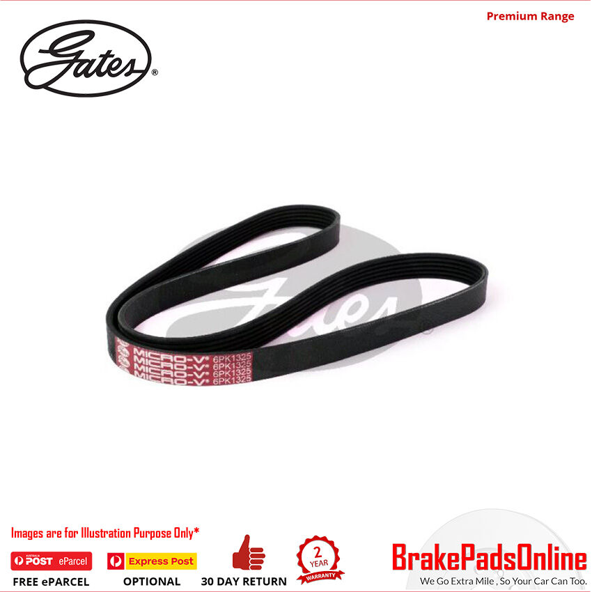 Gates V-Ribbed Belt For Mazda, Mercedes-Benz  - 8552-2470