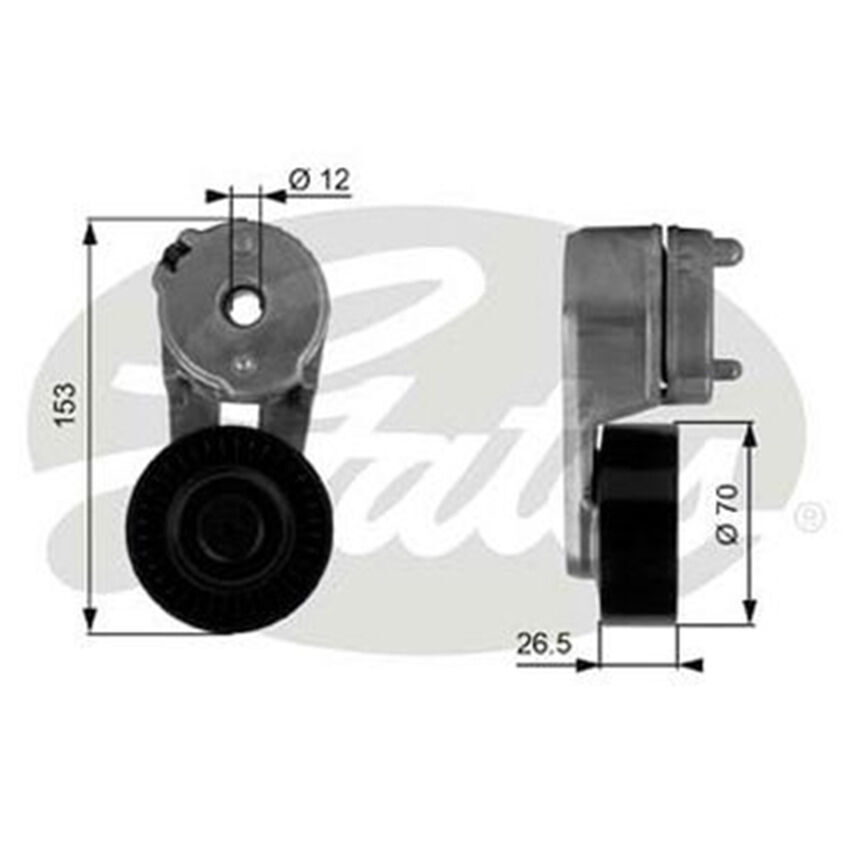 DriveAlign Tensioner Unit For Jeep - 7808-1063