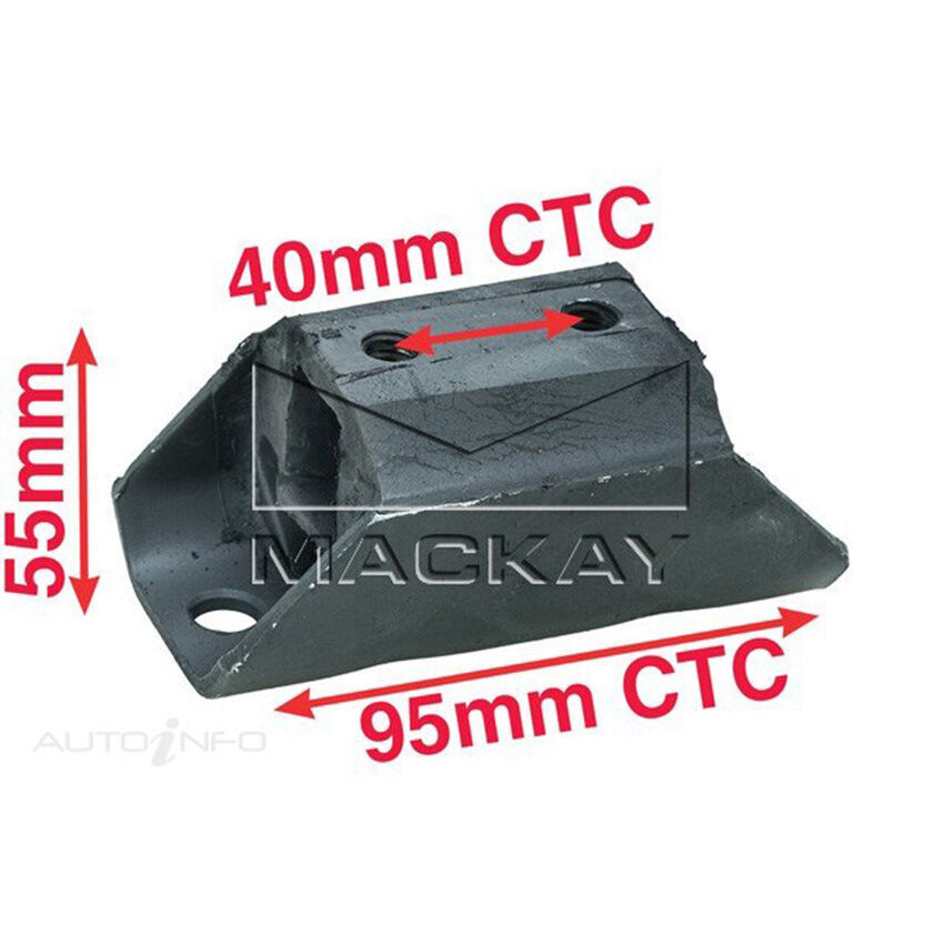 Mackay A1141 Engine Mount Rear For Ford Falcon XY 1970-1971 - 4.9L