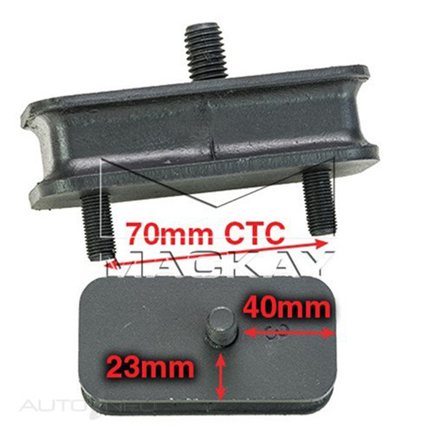 Mackay Engine Mount Front Left For Chrysler Valiant CM 4.3L I6 Ptl Manual/Auto