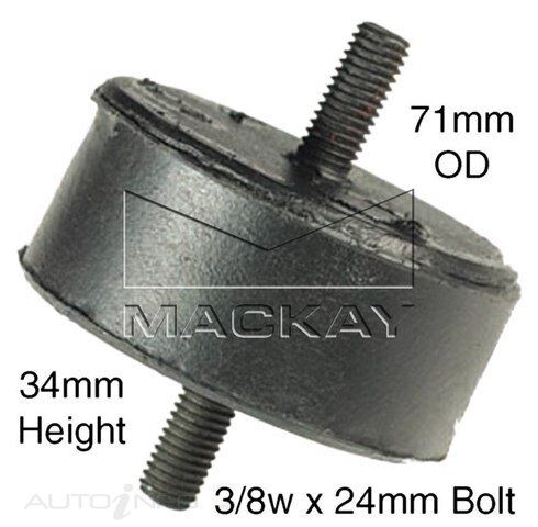 Mackay A1200 Engine Mount FR For Ford Cortina TC TD 2.0L I4 Petrol Manual & Auto