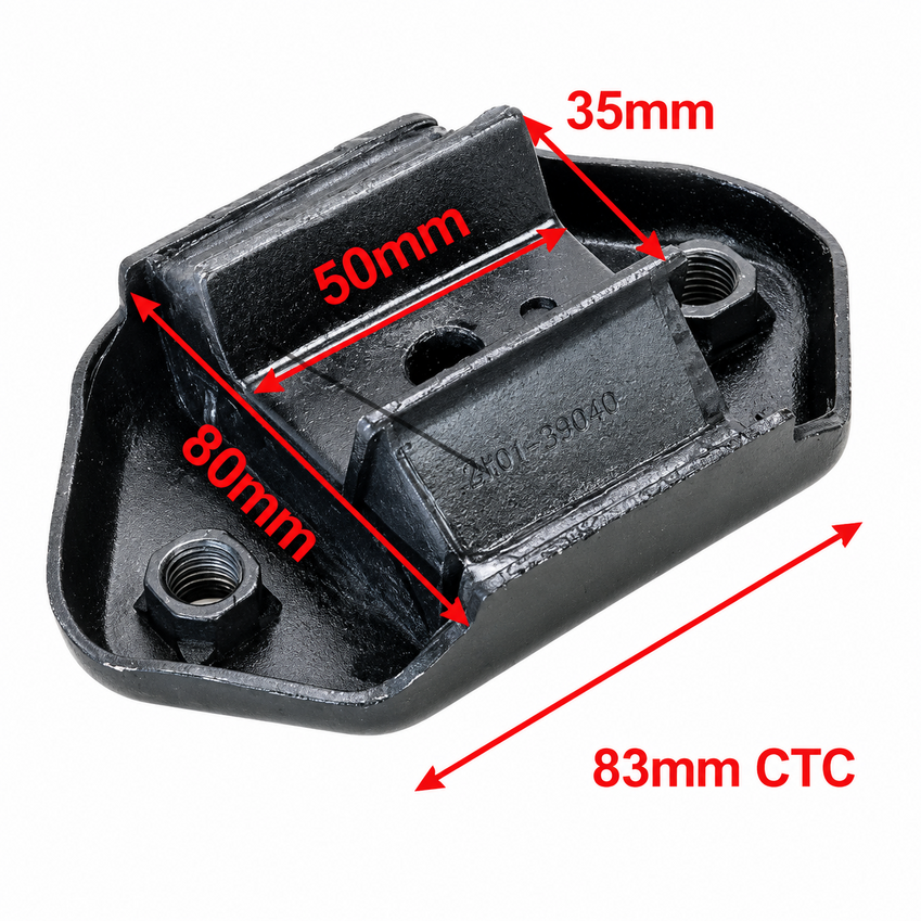 Mackay A1238 Engine Mount Rear For Toyota Corolla KE18R 1969-1970 - 1.2L