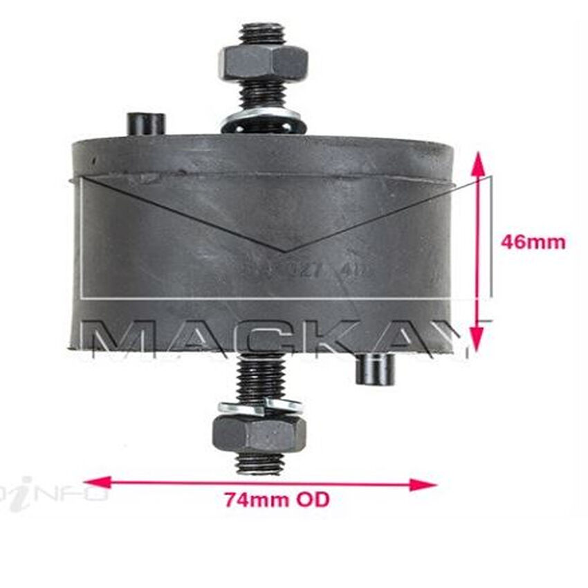 Mackay Eniine Mount For Volvo 240 DL,GL,GLE 2.1L/2.3L B21A/B23E/B230F Auto/Man