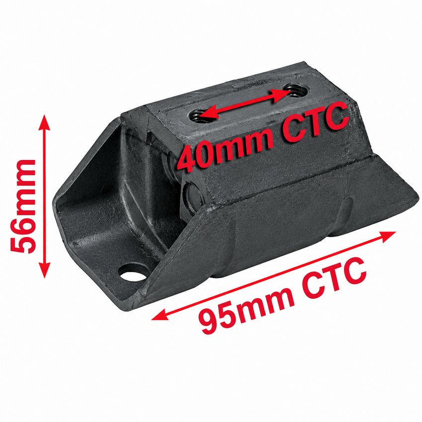 Mackay A1447 Engine Mount Rear For Holden Commodore VR 1993-1995 - 5.0L