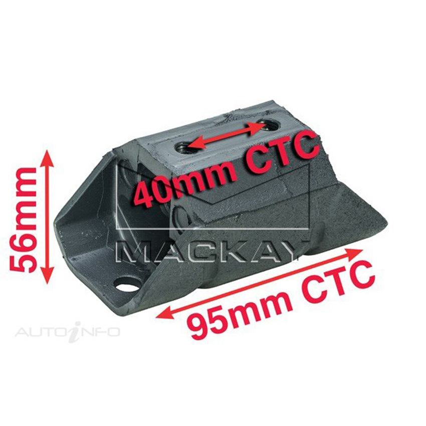 Mackay A1447 Engine Mount Rear For Holden Commodore VG 1990-1991 - 5.0L