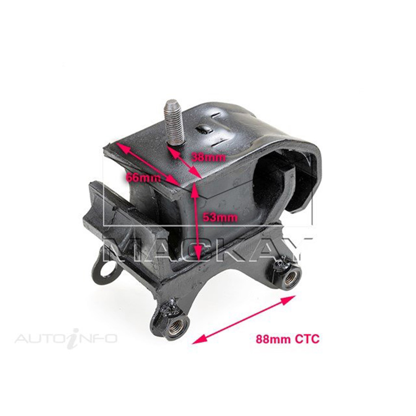 Mackay A2014 Engine Mount Rear For Mazda 626 GC 2.0L I4 Petrol Auto