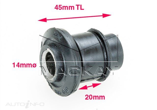 Control Arm Bush For Ford Laser KA KB 1.5L I4 Petrol Manual & Auto