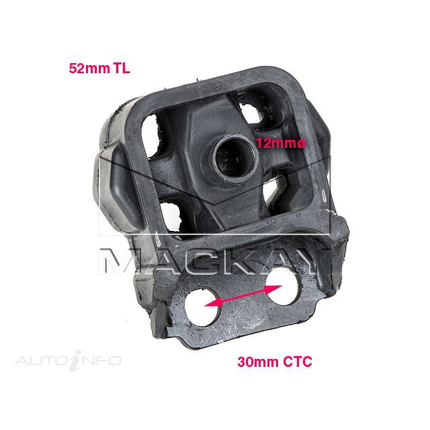Mackay A2040 Engine Mount Upper Right For Daihatsu Charade 1.0L I3 Ptl Man&Auto