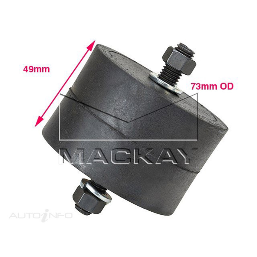 Mackay A2060 Engine Mount Front For Ford Escort MK2 1975-1981 - 1.6L