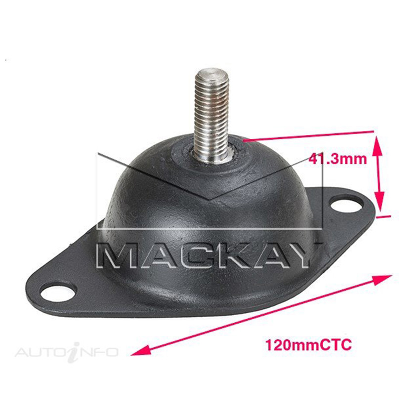 Mackay A2081 Engine Mount Rear For Ford Fairlane NL 1996-1998 - 4.9L