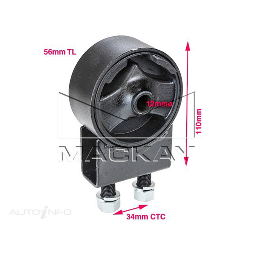 Mackay A2085 Engine Mount Front For Ford Capri SA 1989-1990 - 1.6L