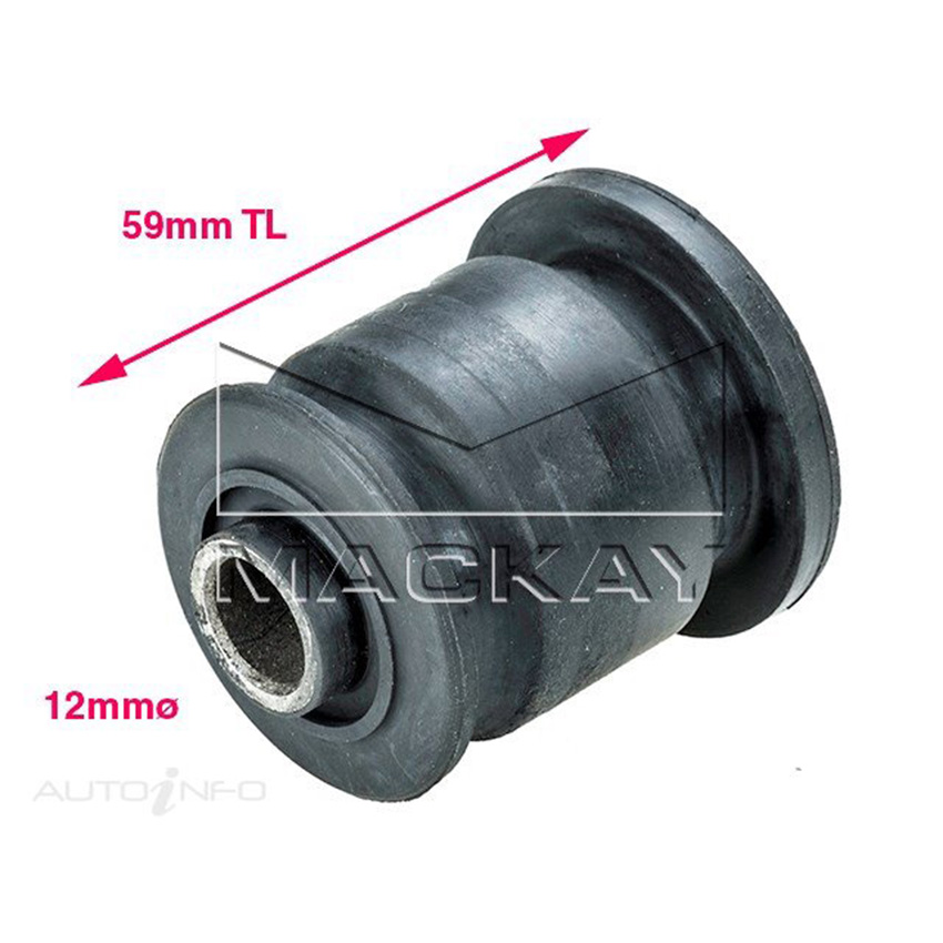 Control Arm Bush Lower For Ford LASER KH 1.6L I4 PETROL Manual & Auto - 2 Pack