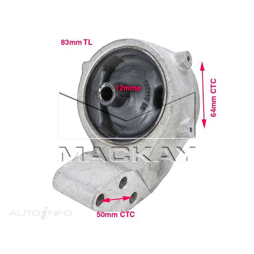 Mackay Engine Mount Right For Mitsubishi Galant HJ 1992-1994 - 2.0L - A2512