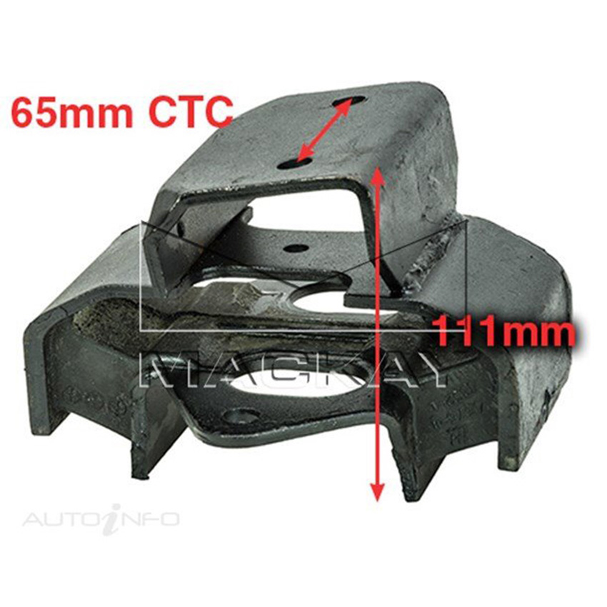 Mackay Engine Mount Rear For Mitsubishi Pajero NH 1991-1993 - 3.0L - A2578