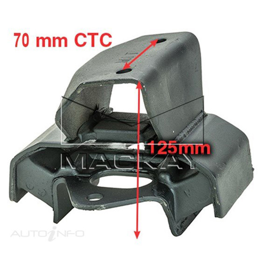 Mackay A2609 Engine Mount Rear For Mitsubishi Triton MK 3.0L V6 Petrol Manual