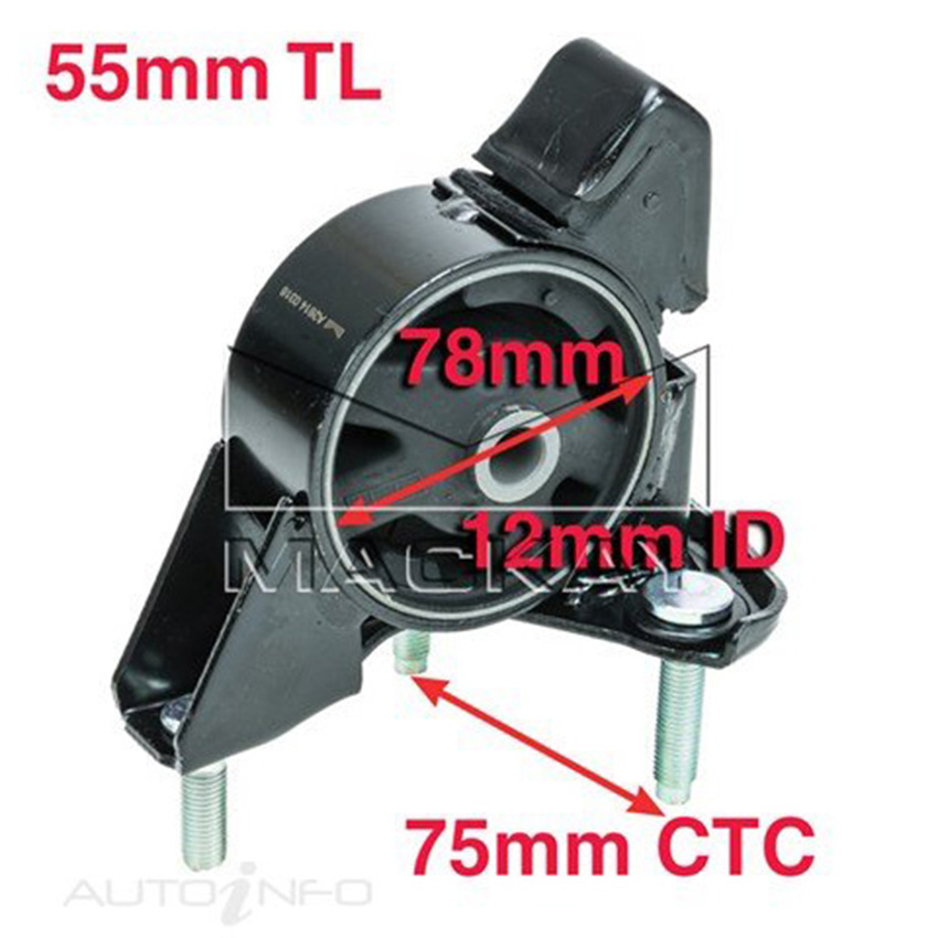 Mackay A2614 Engine Mount Rear For Toyota Corolla AE112R 1.8L I4 Petrol Manual