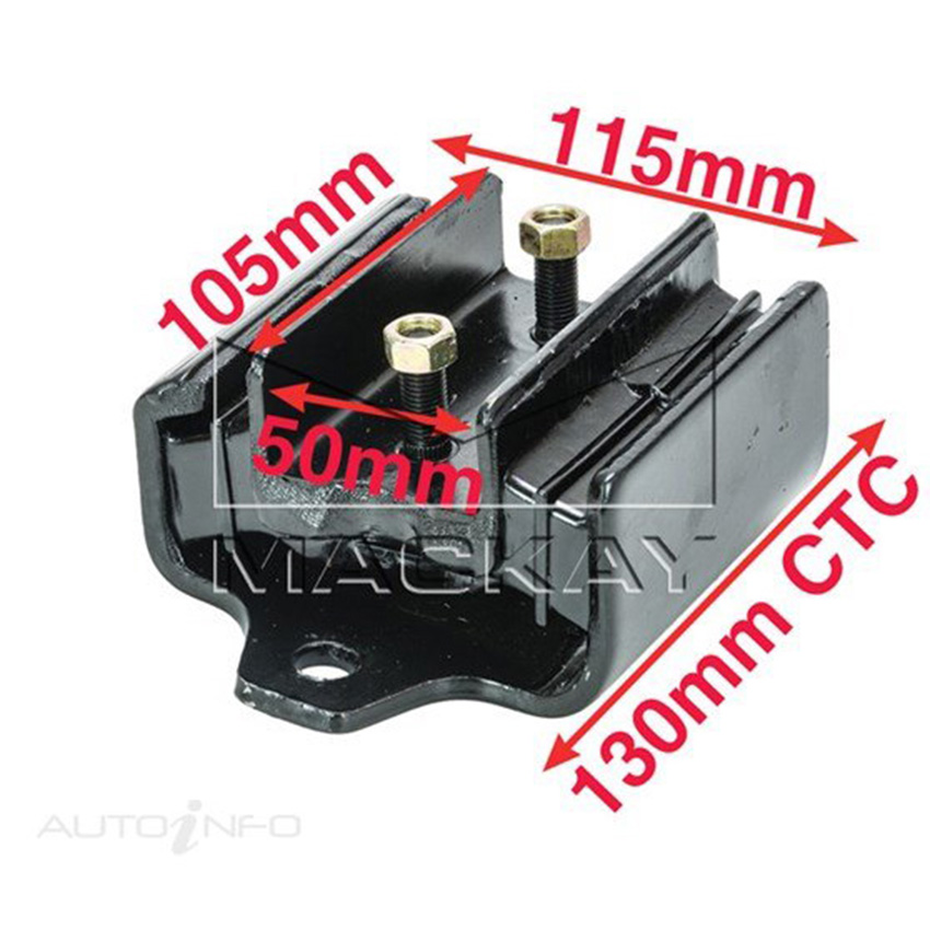 Mackay A5012 Engine Mount Rear For Nissan Navara D21 1994-1996 - 2.4L