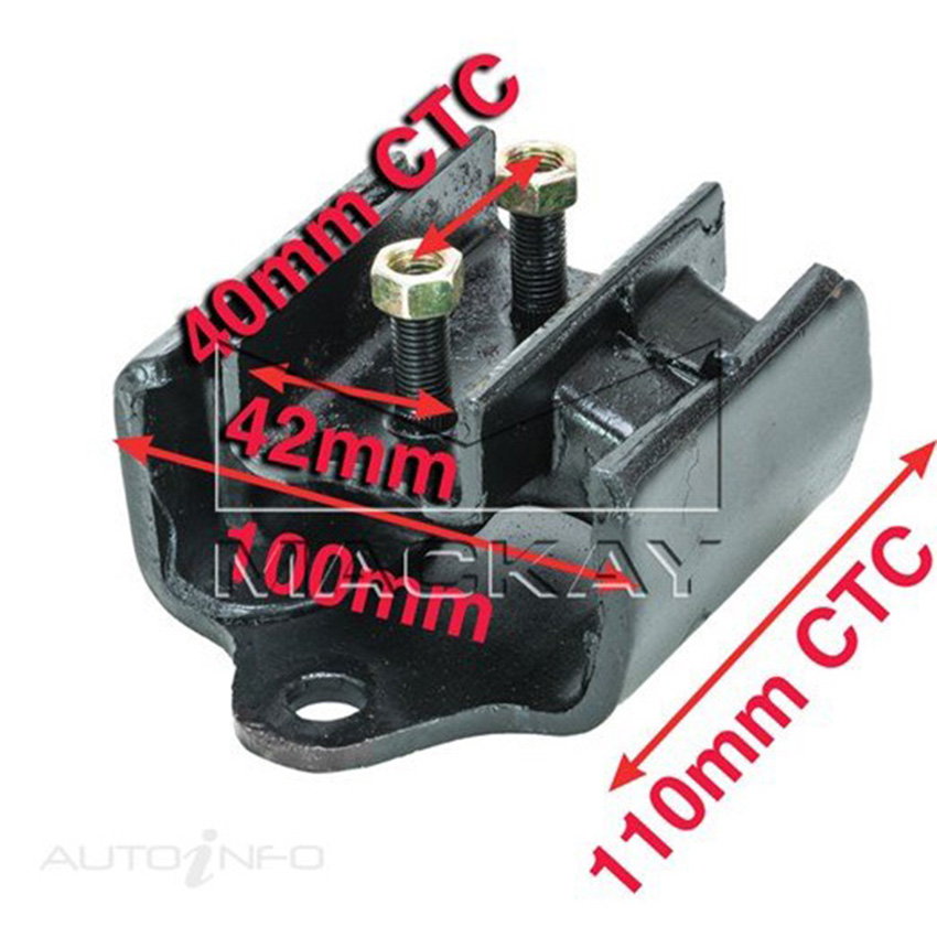 Mackay A5098 Engine Mount Rear For Nissan Navara D22 3.2L I4 Diesel Manual&Auto