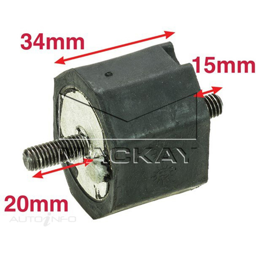 Mackay A5599 Engine Mount Front For BMW M535I E28 1986-1988 - 3.4L