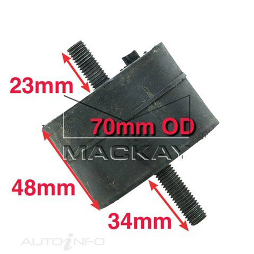 Mackay Engine Mount Rear For BMW 320 E21 2.0L Petrol Manual & Auto A5625