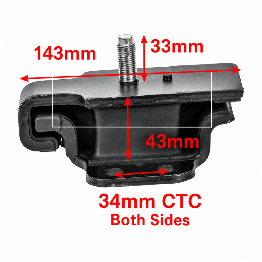 A6081 Front Engine Mount for Nissan Patrol GU 1997-2001 - 4.5L