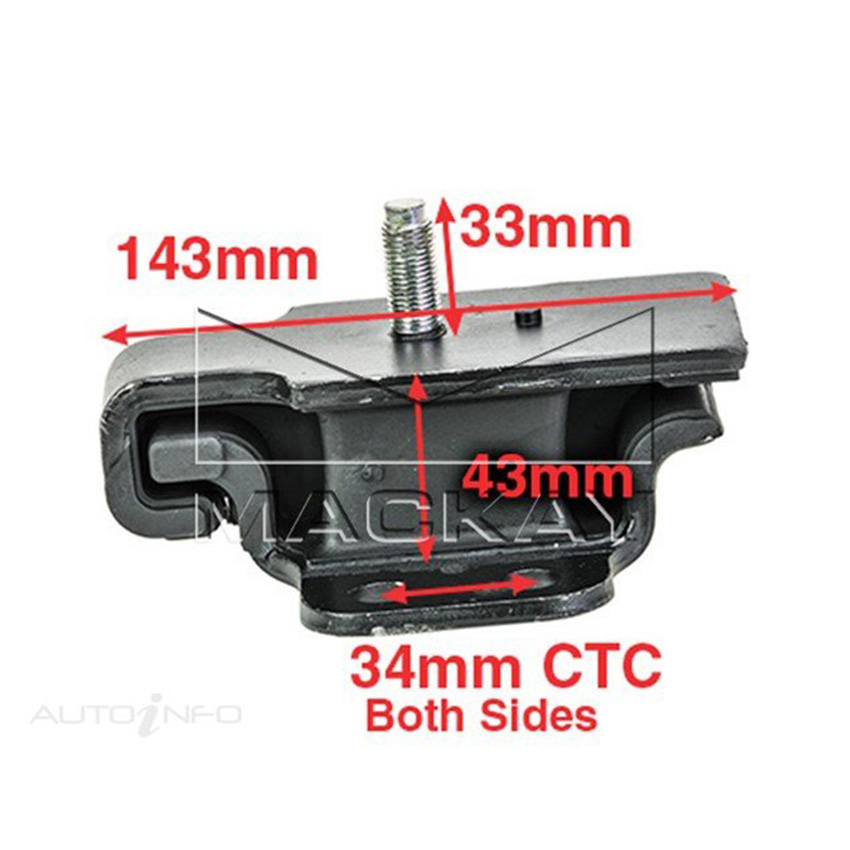 A6081 Front Engine Mount for Nissan Patrol GU - Y61 1999-2003 - 4.2L