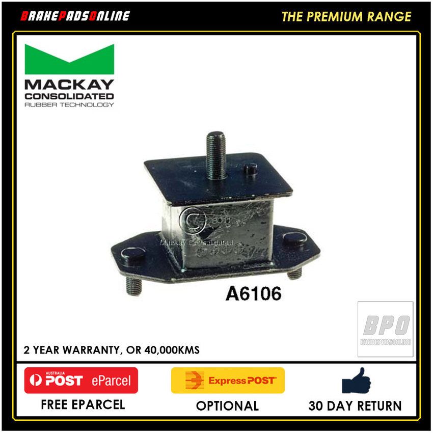 Mackay A6106 Engine Mount Rear For TOYOTA COASTER HZB50R 4.2L I6 Dsl Manual&Auto
