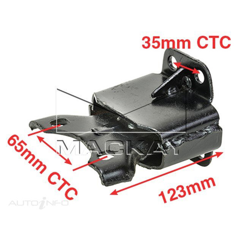 Mackay Engine Mount Rear For Ford Courier 1982-1985 - 2.0L A6632